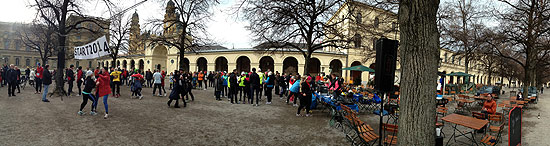 Start Neujahrslauf 2014 (Foto: Martin Schmitz)
